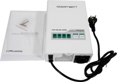 Стабилизатор напряжения SMARTWATT AVR ONLINE 550IW в ДНР (Донецке)