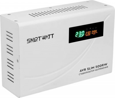 Стабилизатор напряжения SMARTWATT AVR SLIM 500RW в ДНР (Донецке)