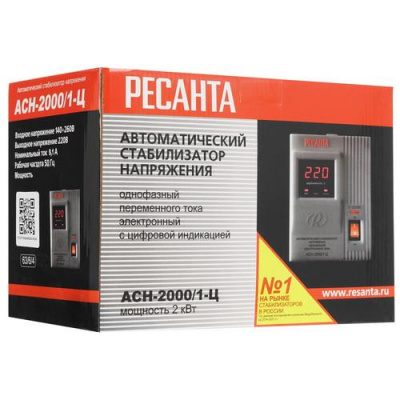 Стабилизатор напряжения Ресанта АСН-2000/1-Ц в ДНР (Донецке)