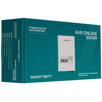 Стабилизатор напряжения SMARTWATT AVR ONLINE 550IW в ДНР (Донецке)