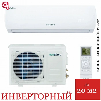 Кондиционер Ecoclima EC/I-07QC/ECW/I-07QCW Wind Line Inverter (White) в ДНР (Донецке)