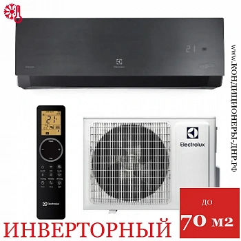 Кондиционер Electrolux EACS/I-24HEN-BLACK/N8_24Y Enterprise Super DC Inverter в ДНР (Донецке)