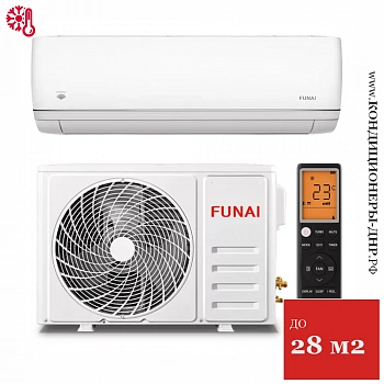 Кондиционер Funai RAC-KD25HP.D02/S/RAC-KD25HP.D02/U Kadzoku 2025 в ДНР (Донецке)