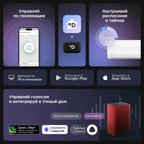 Кондиционер Midea MSFRW-09HRN8-I/MSFR-09HRN8-O в ДНР (Донецке)
