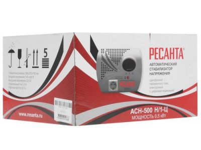 Стабилизатор напряжения Ресанта АСН-500Н/1-Ц в ДНР (Донецке)