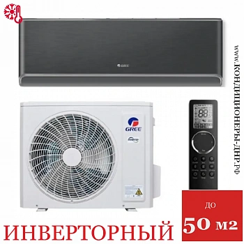 Кондиционер Gree GWH18AVDXE-K6DNA1A Airy Inverter черный в ДНР (Донецке)