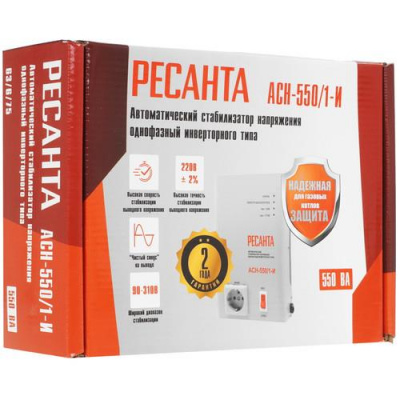 Стабилизатор напряжения Ресанта АСН-550/1-И в ДНР (Донецке)