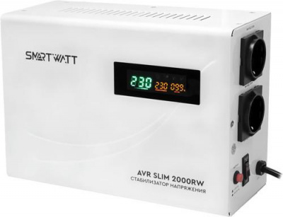 Стабилизатор напряжения SMARTWATT AVR SLIM 2000RW в ДНР (Донецке)